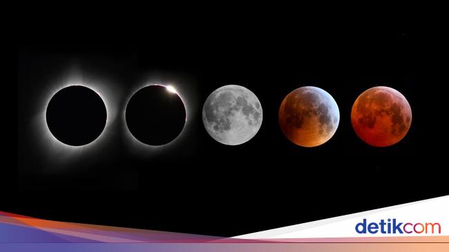 Gerhana Bulan Total 2025-2026 Terjadi Tiga Kali, Ini Jadwal dan Lokasinya